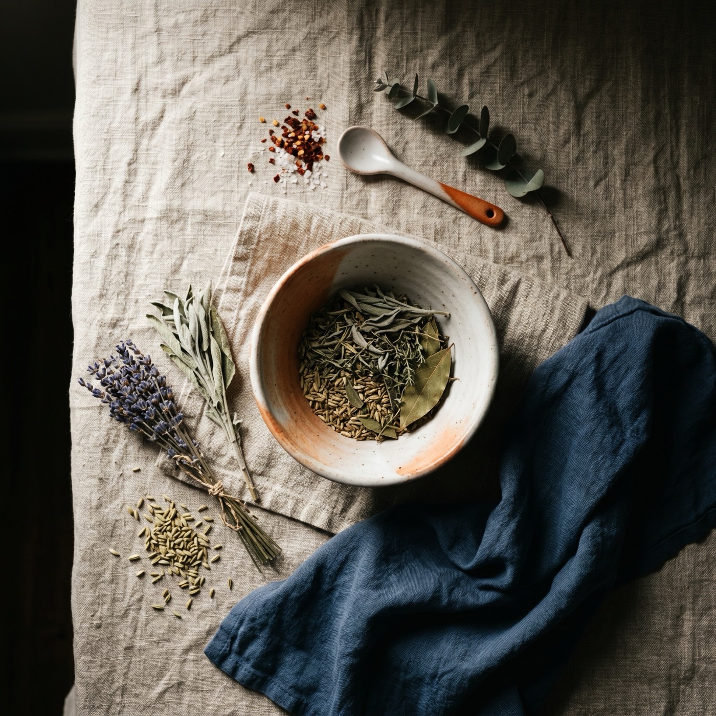 Moody lifestyle shot with warm textured background and softer product framing.